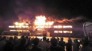  В Алматы сгорел торговый центр «Адем»